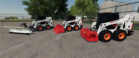 fs19 skid steer trailer|fs19 cat skid steer mods.